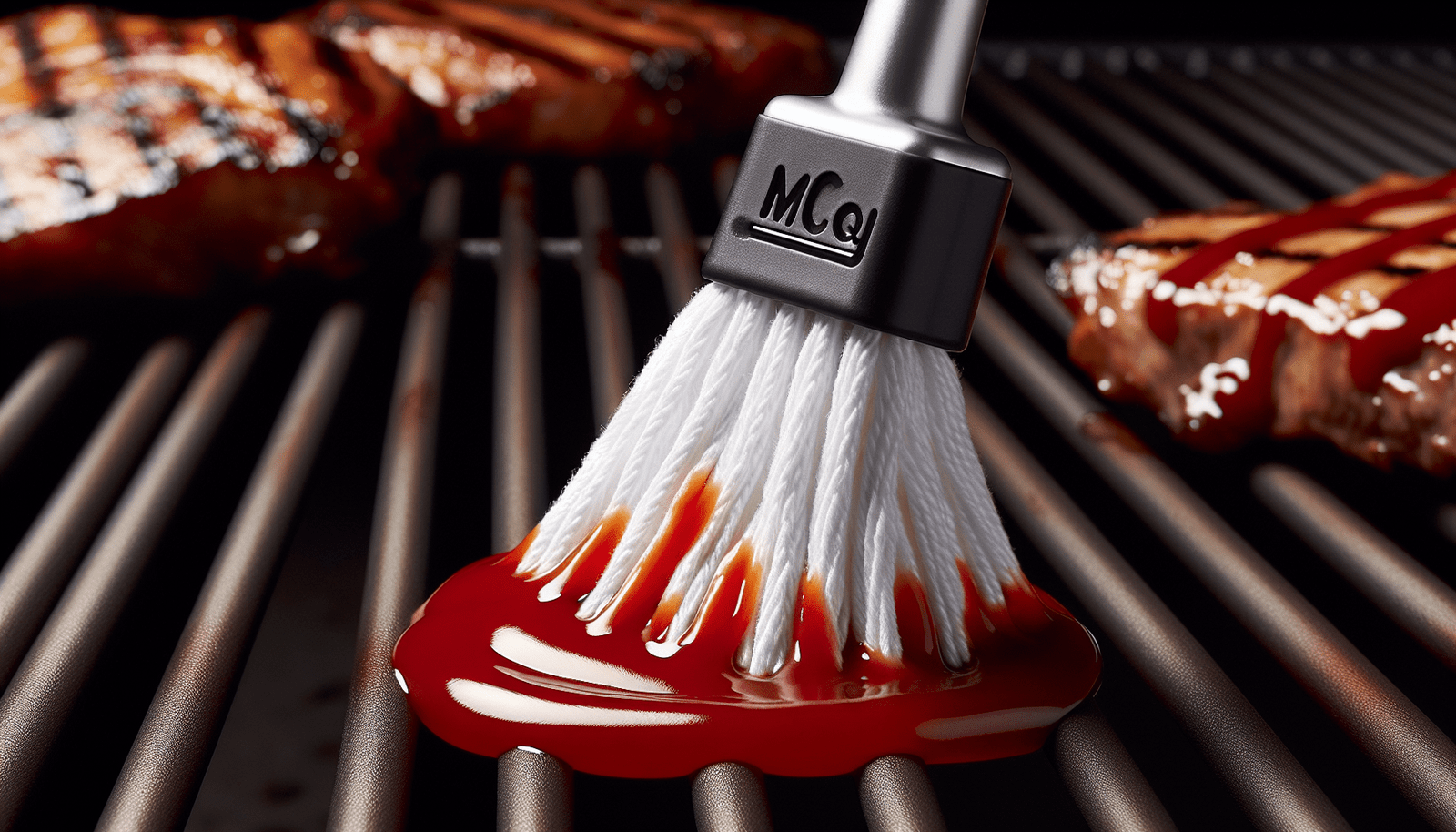 BBQ Sauce Mop: For Applying Barbecue Sauce To Meat While Grilling.