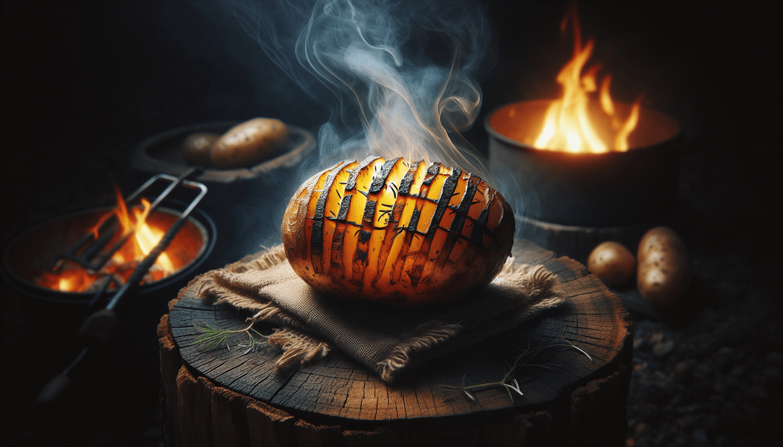 The Best and Easy Campfire Baked Potato Recipe